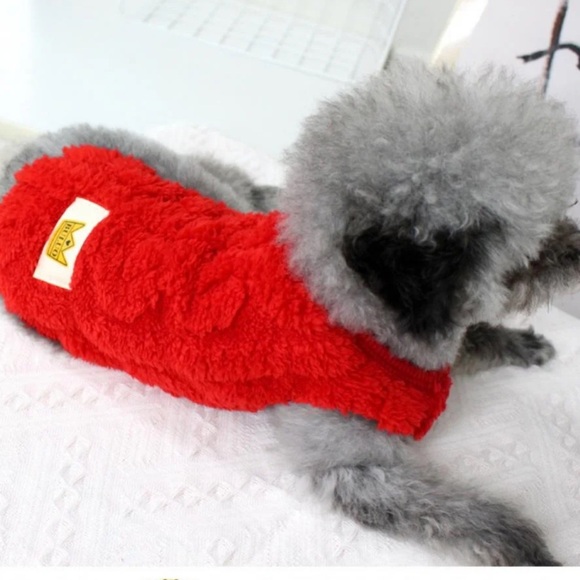 BULUO DOG SWEATER CLASSIC PET CORAL FLEECE - Picture 2 of 16